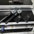 SET Shure ULXD4D, 2x ULXD2 en 2x ULXD1 K51 606-670 Mhz